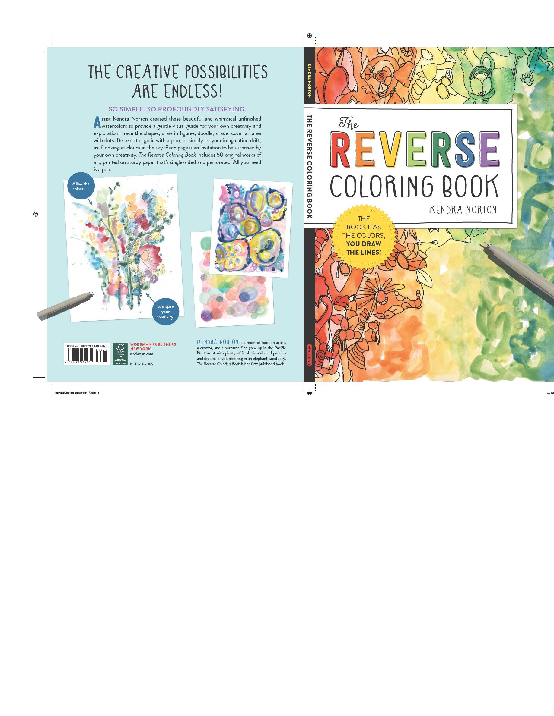 Reverse Coloring 2-book set by Kendra Norton