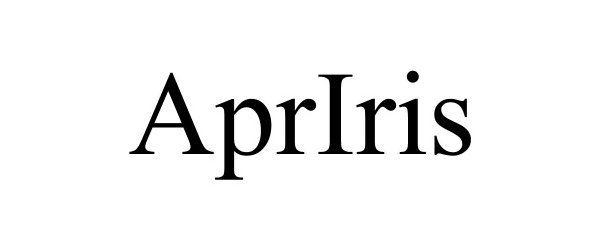Trademark Logo APRIRIS