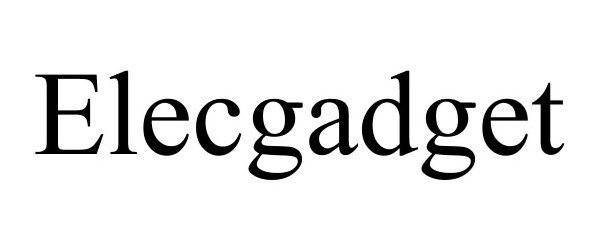 Trademark Logo ELECGADGET
