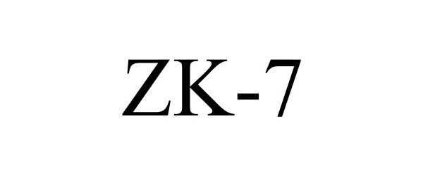 Trademark Logo ZK-7