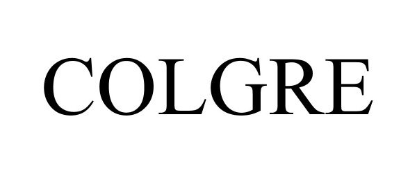Trademark Logo COLGRE