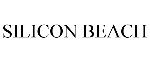 Trademark Logo SILICON BEACH