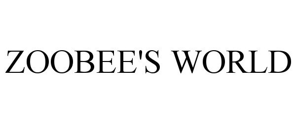  ZOOBEE'S WORLD