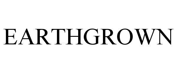 Trademark Logo EARTHGROWN