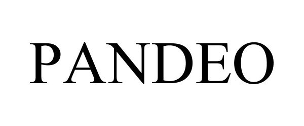 Trademark Logo PANDEO