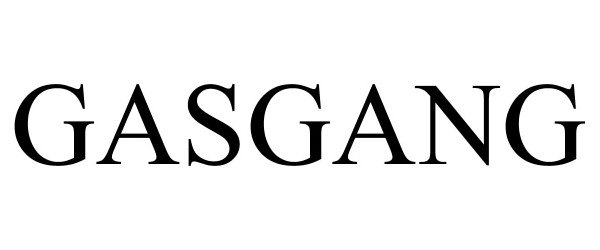 Trademark Logo GASGANG