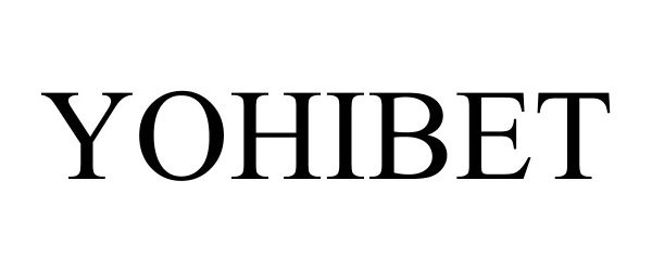 Trademark Logo YOHIBET