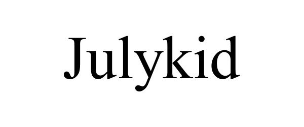 Trademark Logo JULYKID