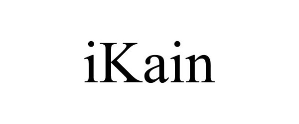 Trademark Logo IKAIN