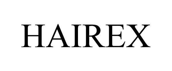 Trademark Logo HAIREX
