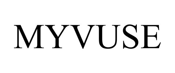 Trademark Logo MYVUSE