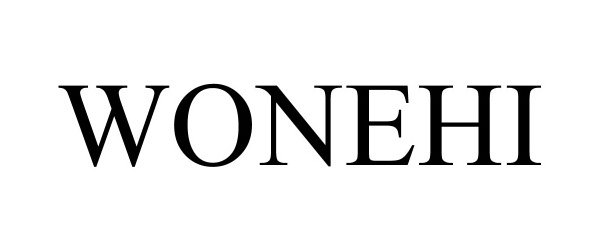 Trademark Logo WONEHI