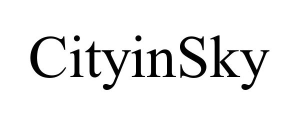 Trademark Logo CITYINSKY