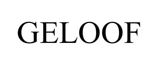  GELOOF