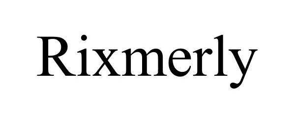  RIXMERLY