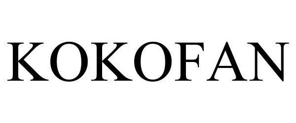 Trademark Logo KOKOFAN