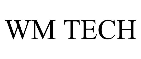 Trademark Logo WM TECH