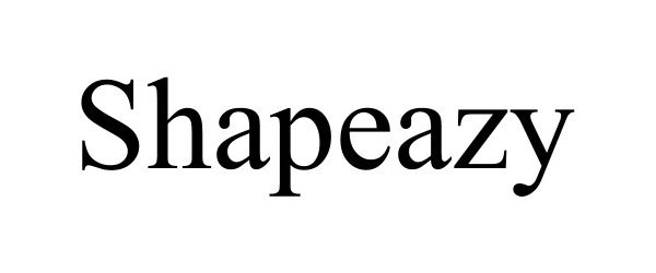 Trademark Logo SHAPEAZY