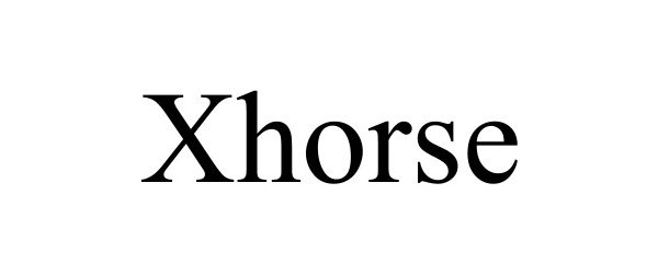 Trademark Logo XHORSE