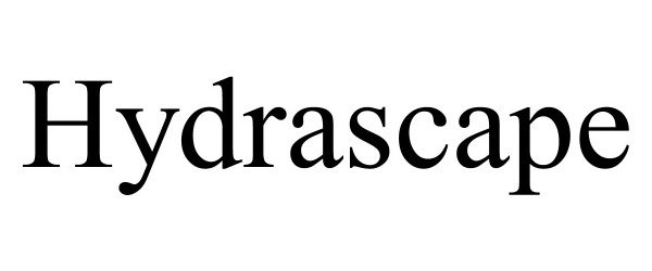 Trademark Logo HYDRASCAPE