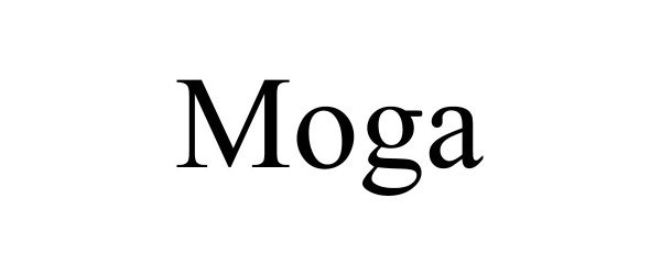 Trademark Logo MOGA