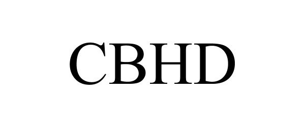 Trademark Logo CBHD