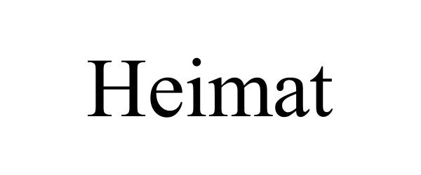 Trademark Logo HEIMAT