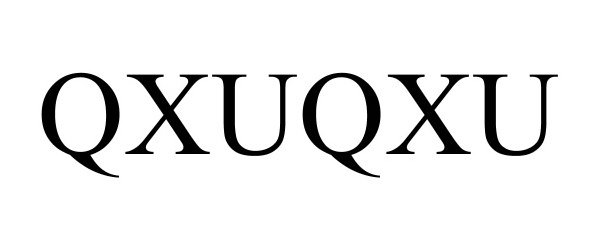 Trademark Logo QXUQXU