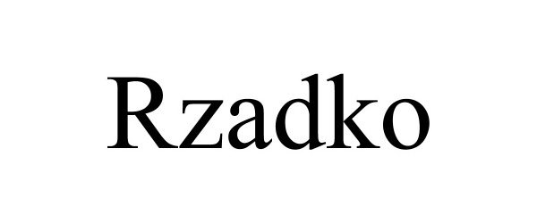  RZADKO