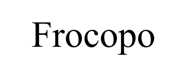  FROCOPO