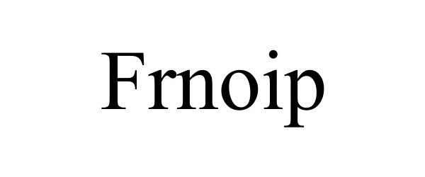  FRNOIP