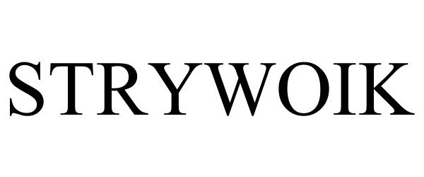 Trademark Logo STRYWOIK