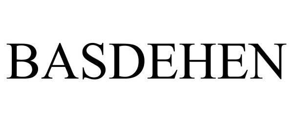 Trademark Logo BASDEHEN