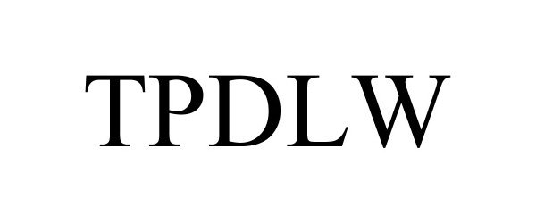 Trademark Logo TPDLW