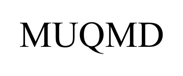 Trademark Logo MUQMD