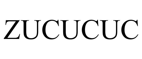 Trademark Logo ZUCUCUC