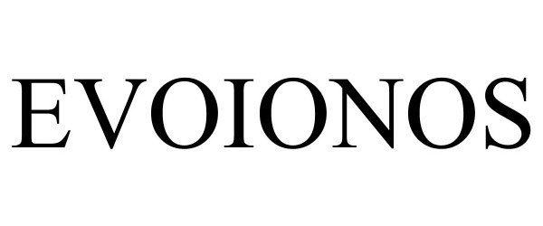 Trademark Logo EVOIONOS