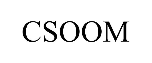 Trademark Logo CSOOM