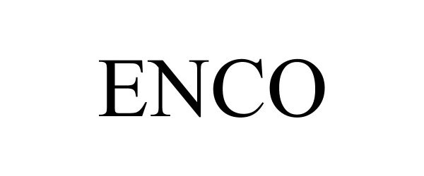 Trademark Logo ENCO
