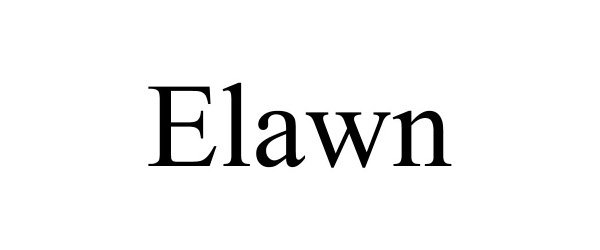Trademark Logo ELAWN