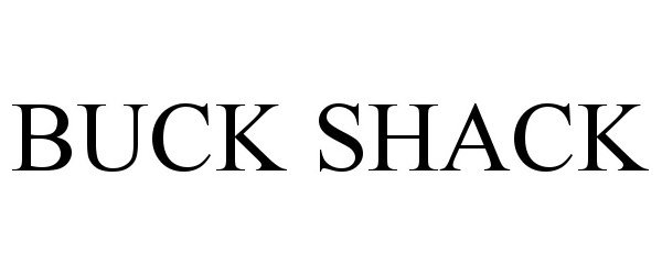  BUCK SHACK