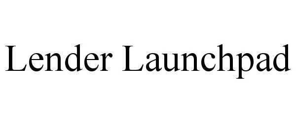  LENDER LAUNCHPAD