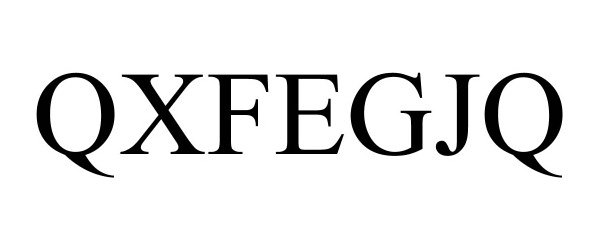 Trademark Logo QXFEGJQ