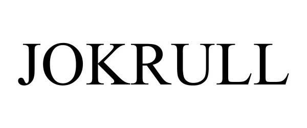 Trademark Logo JOKRULL