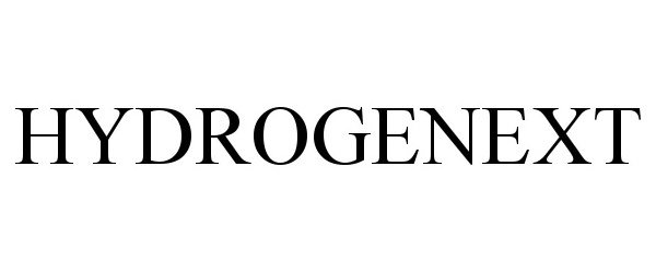 Trademark Logo HYDROGENEXT