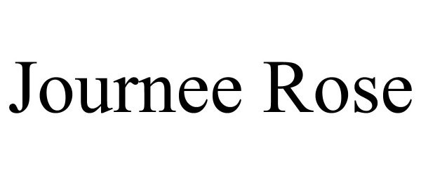 Trademark Logo JOURNEE ROSE