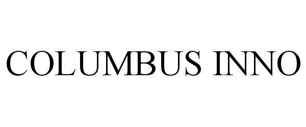 Trademark Logo COLUMBUS INNO