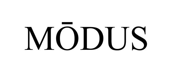Trademark Logo MODUS