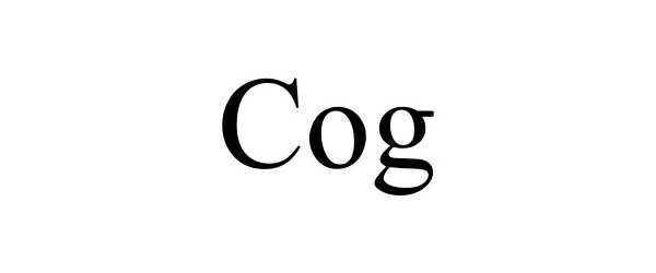 Trademark Logo COG