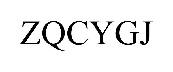 Trademark Logo ZQCYGJ